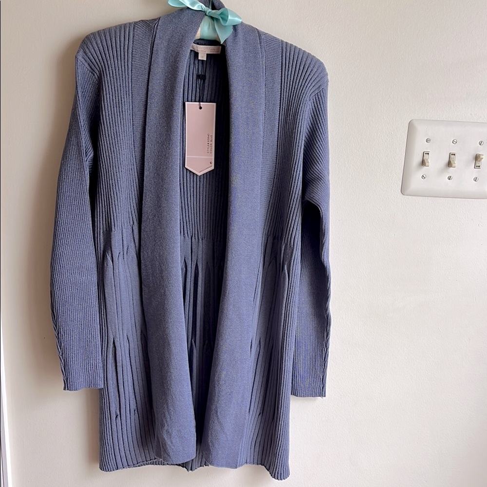 Open Front Cardigan Sweater, M